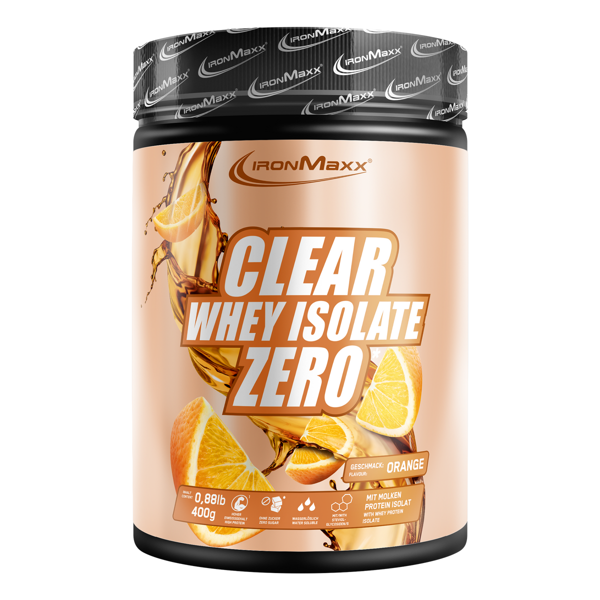 Effacer <tc>Whey</tc> Isolate ZERO (400g) - <tc>Orange</tc>