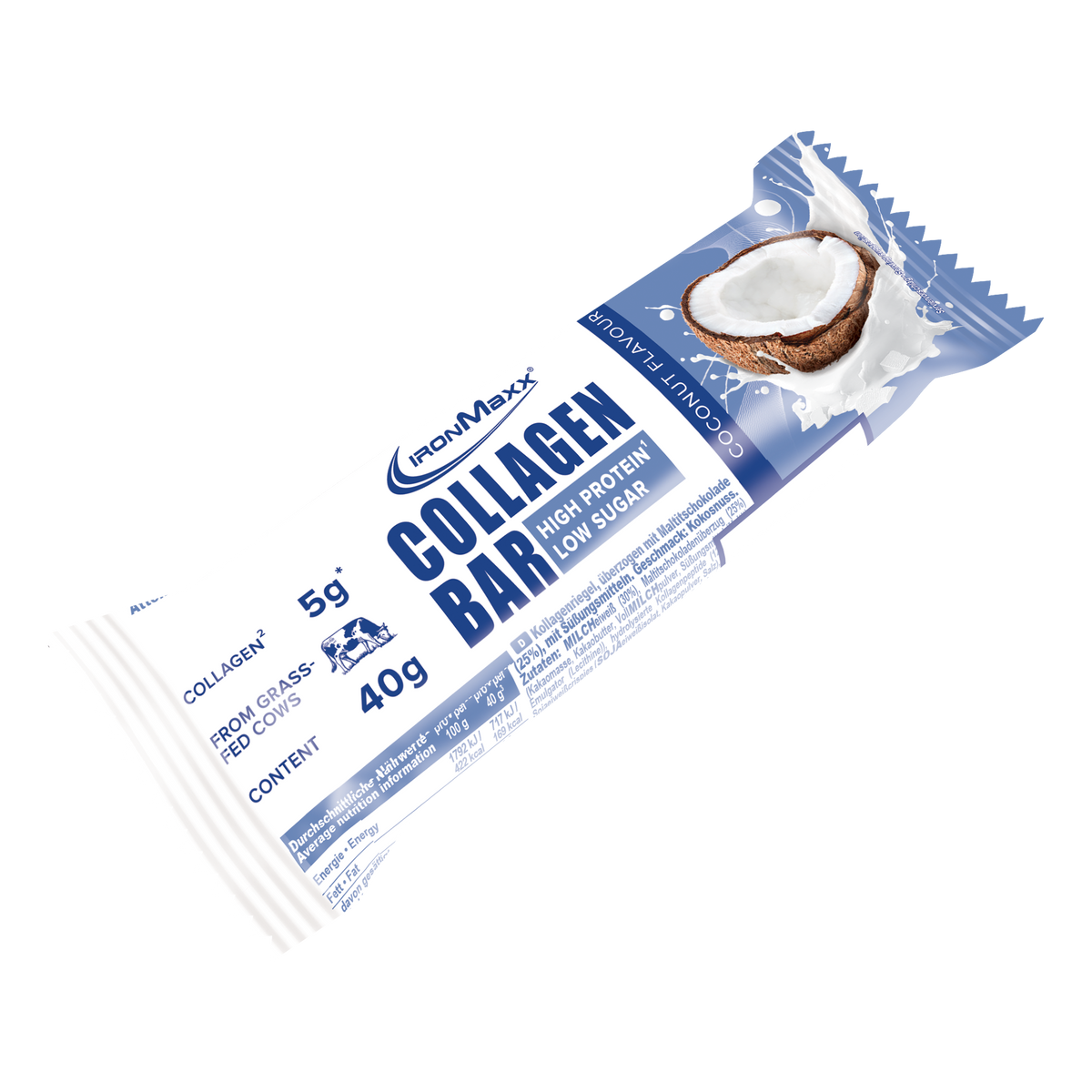 Barre de collagène (40g) - Noix de coco