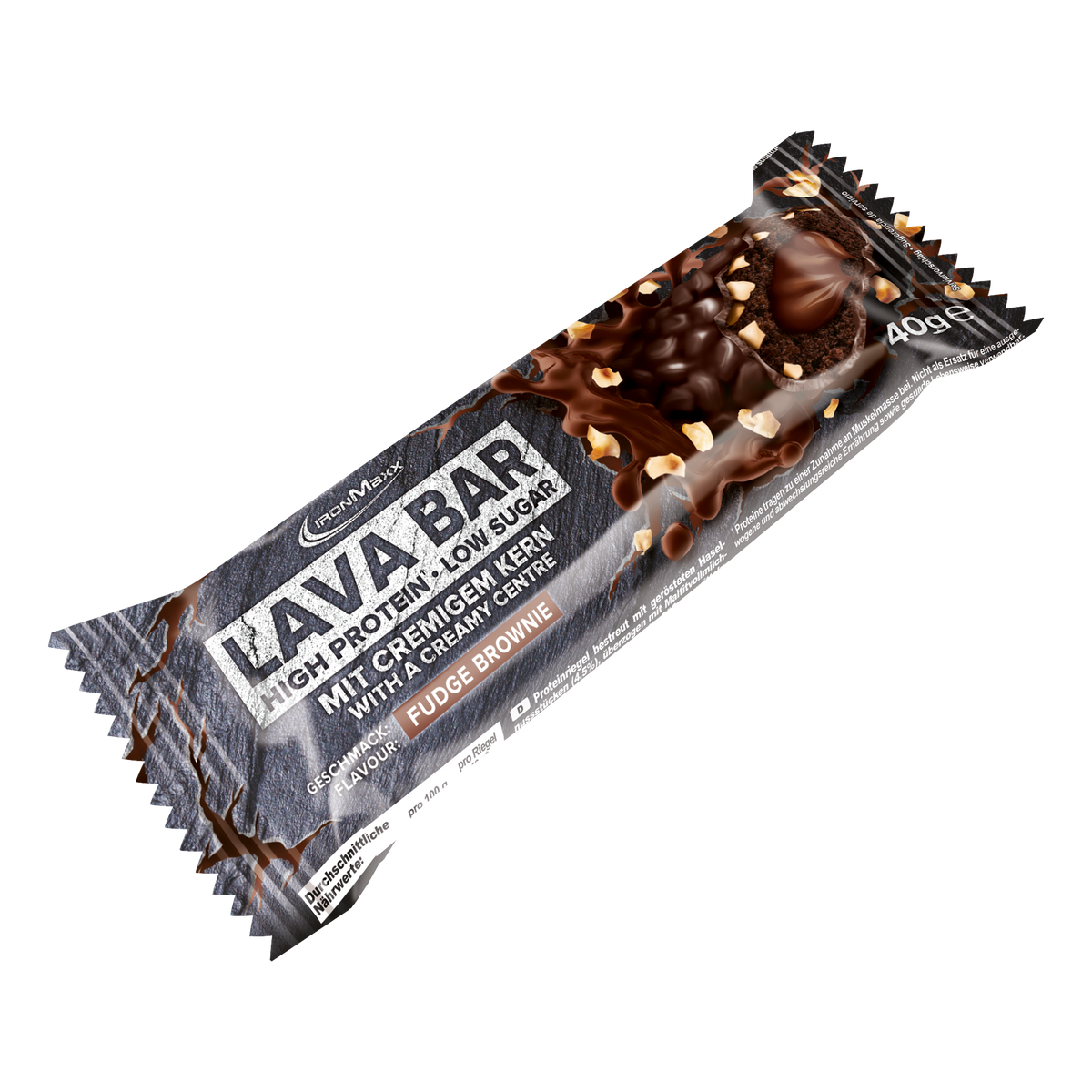 <tc>Lava Bar</tc> <tc>Protein</tc> Barretta (40g) - <tc>Fudge Brownie</tc>