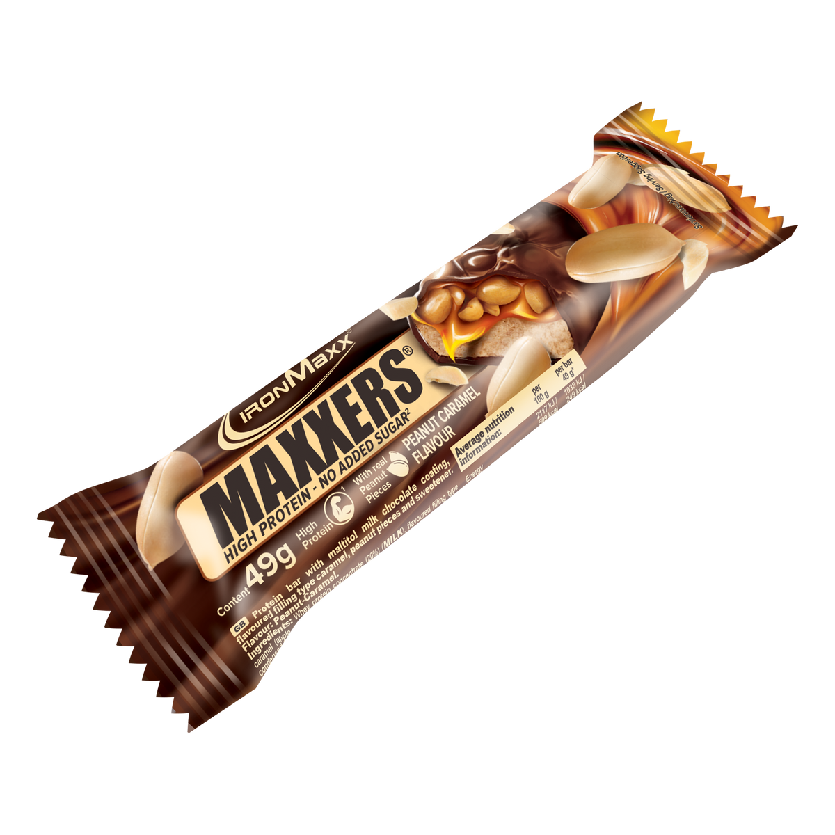 Maxxers (49g) - <tc>Peanut Caramel</tc>