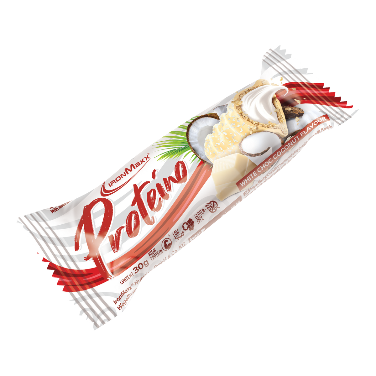 <tc>Protein</tc>o (12x30g) - Cioccolato Bianco Cocco