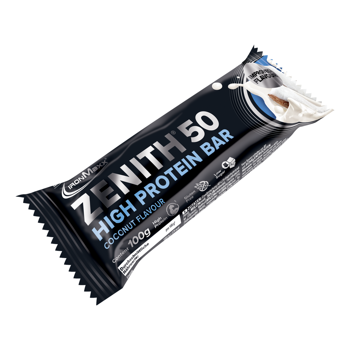 <tc>ZENITH® 50</tc> Barretta proteica (100g) - <tc>Coconut</tc>