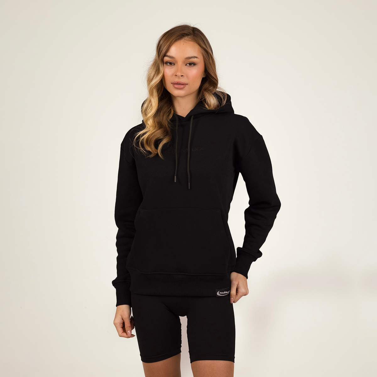 Hoodie Noir Unisexe - M