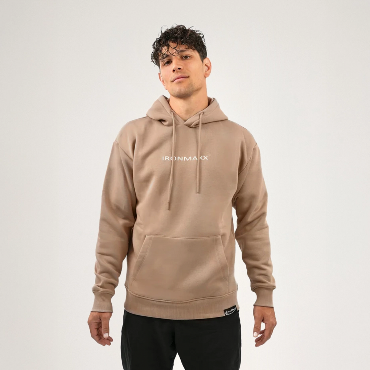 <tc>Hoodie Beige Unisex</tc> - M