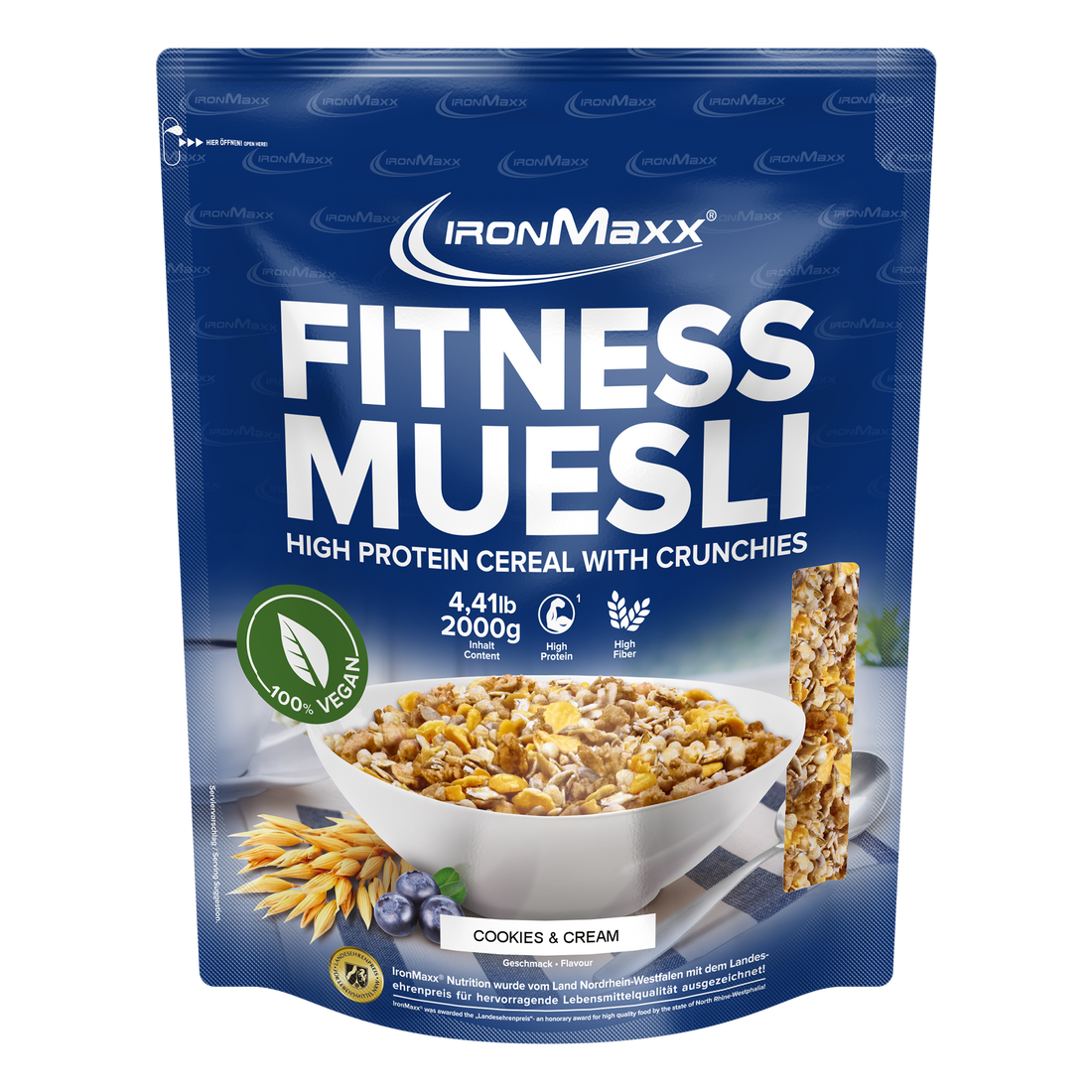 Muesli Fitness (2000g) - Biscotti &amp; Crema