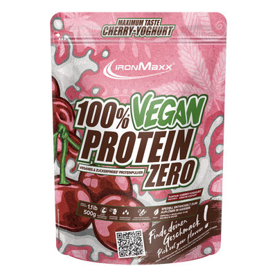 100% Vegan Protein Zero (500g) - Cherry Joghurt