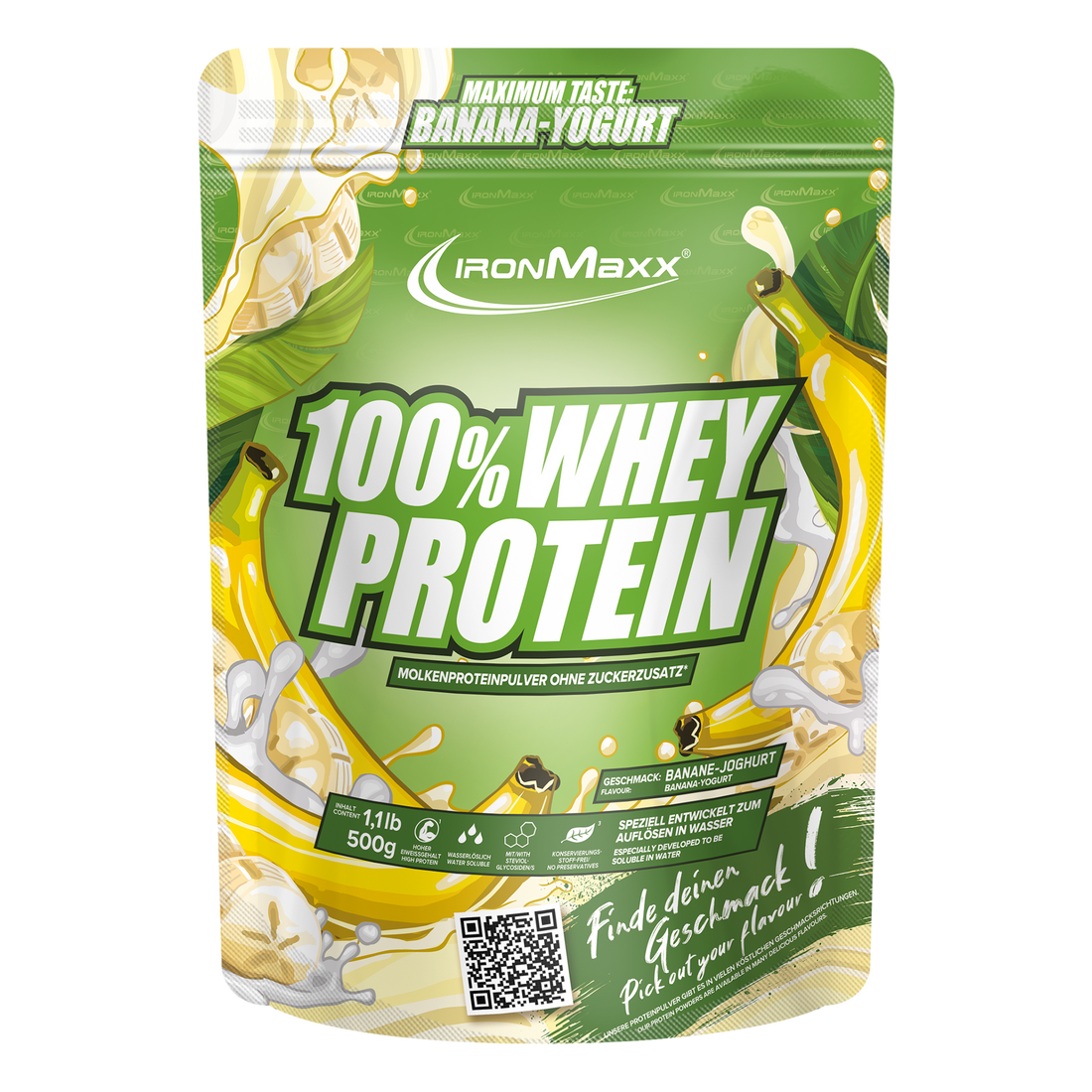 100% <tc>Whey Protein</tc> (500g) - Yaourt Banane