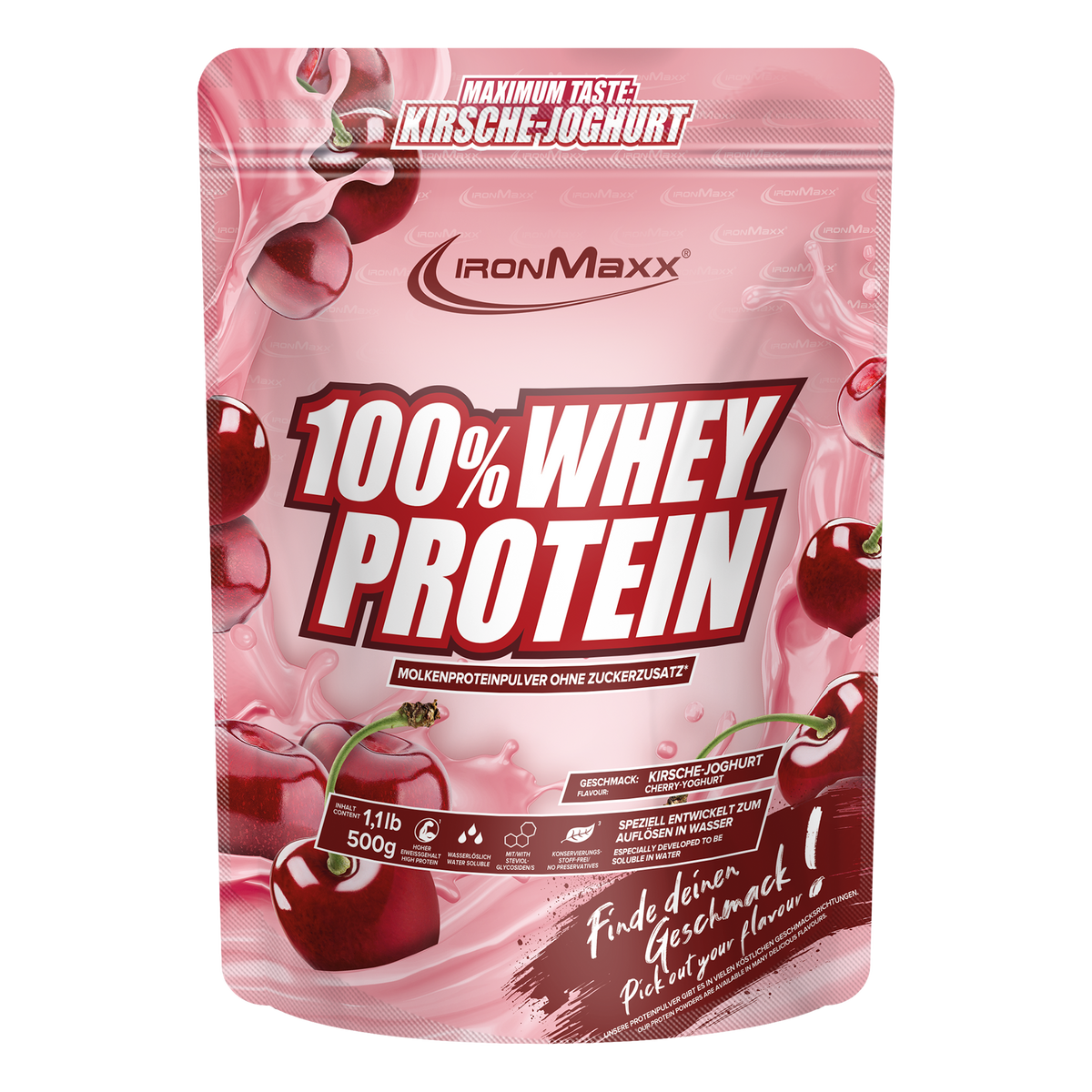 100% <tc>Whey Protein</tc> (500g) - <tc>Cherry</tc> Yaourt