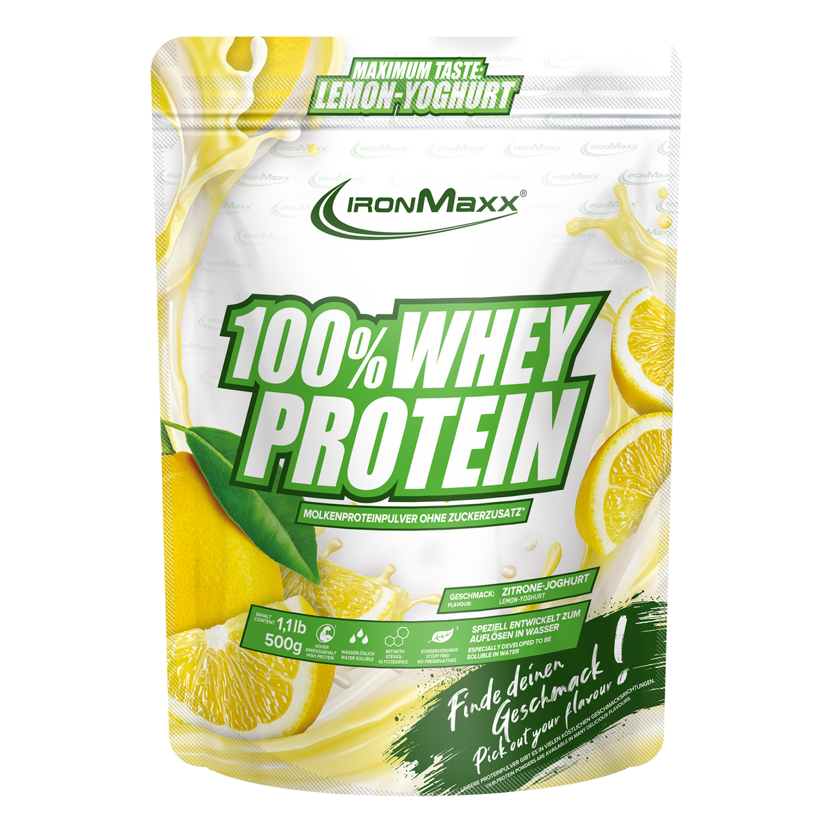 100% <tc>Whey Protein</tc> (500g) - <tc>Lemon Yoghurt</tc>
