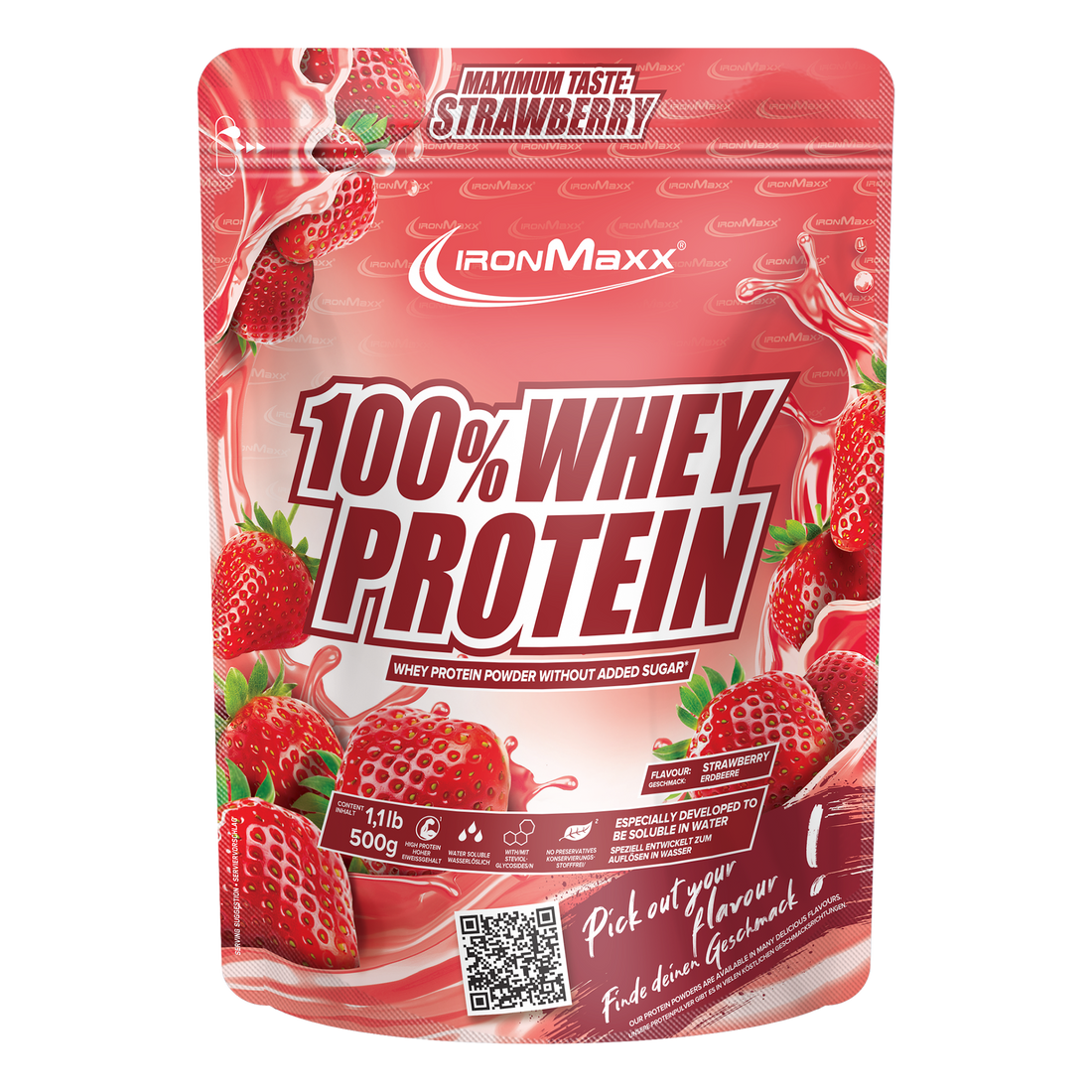 100% <tc>Whey Protein</tc> (500g) - <tc>Strawberry</tc>