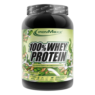 100% Whey Protein (900g) - Cremige Pistazie