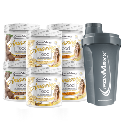 Amazing Food 6er Bundle + Shaker