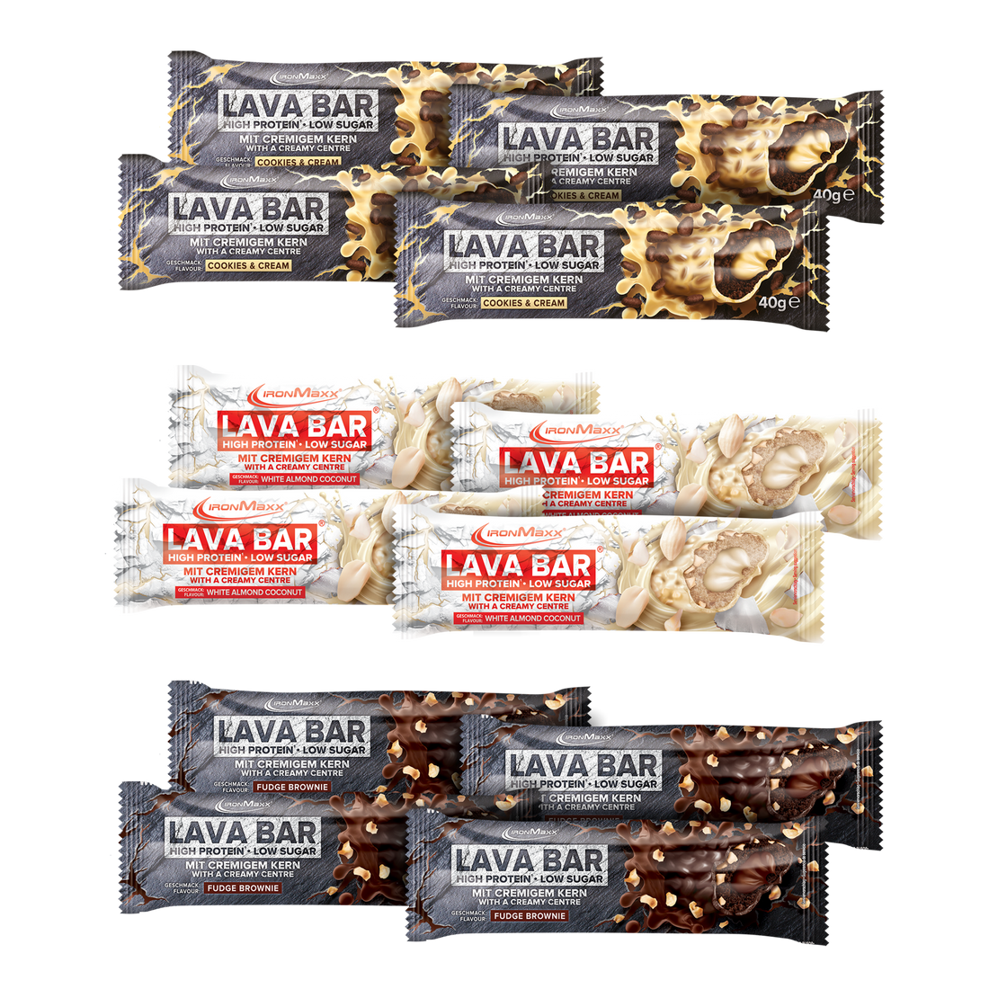 Mix di 12 barrette A