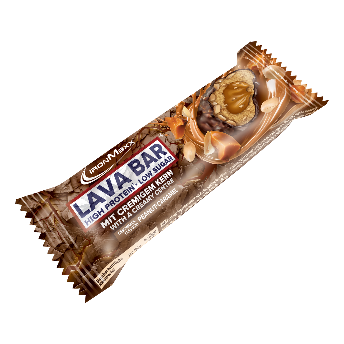 <tc>Lava Bar</tc> <tc>Protein</tc> Barra (40g) - Cacahuete Caramelo