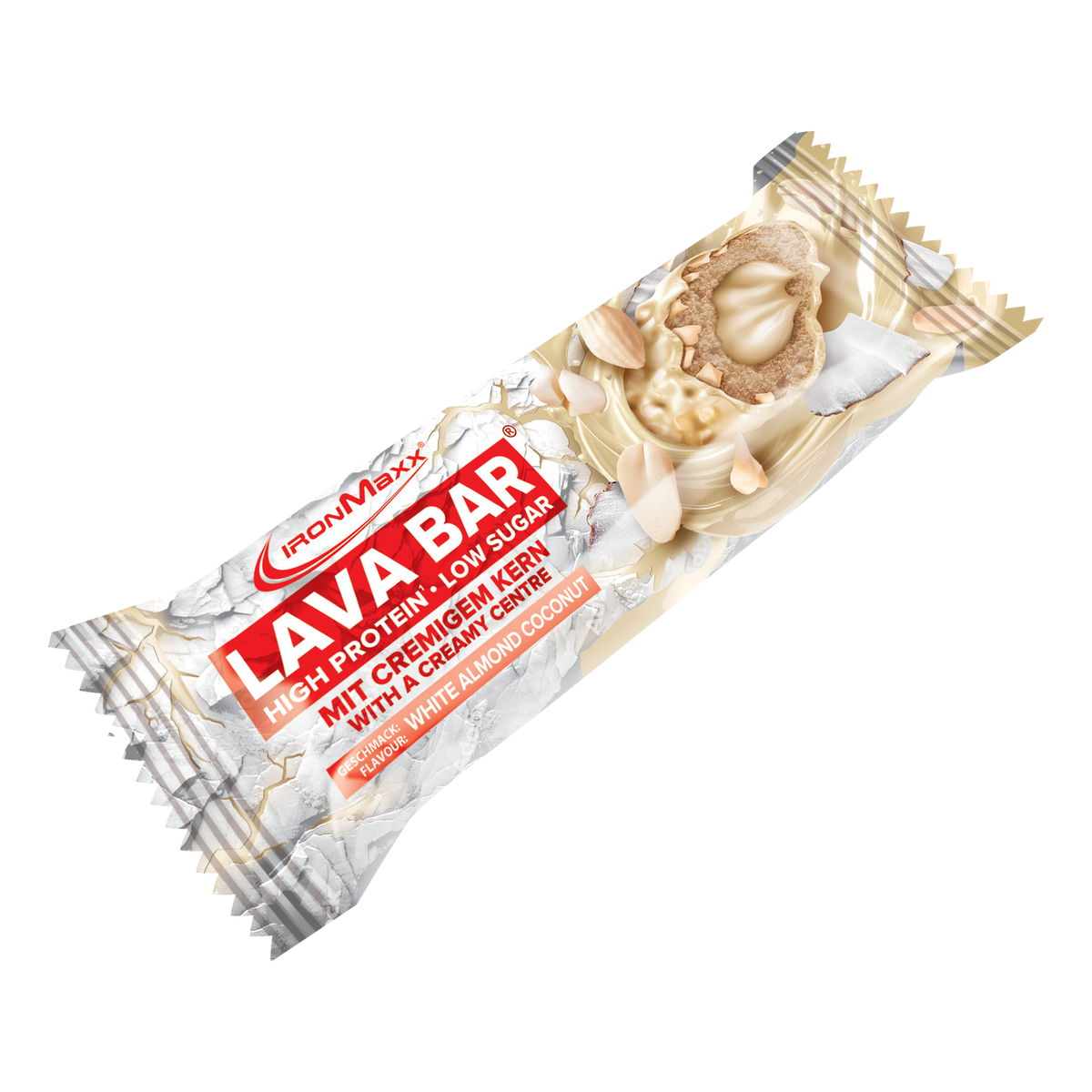 Lava Bar Protein Riegel (18x40g) - White Almond Coconut