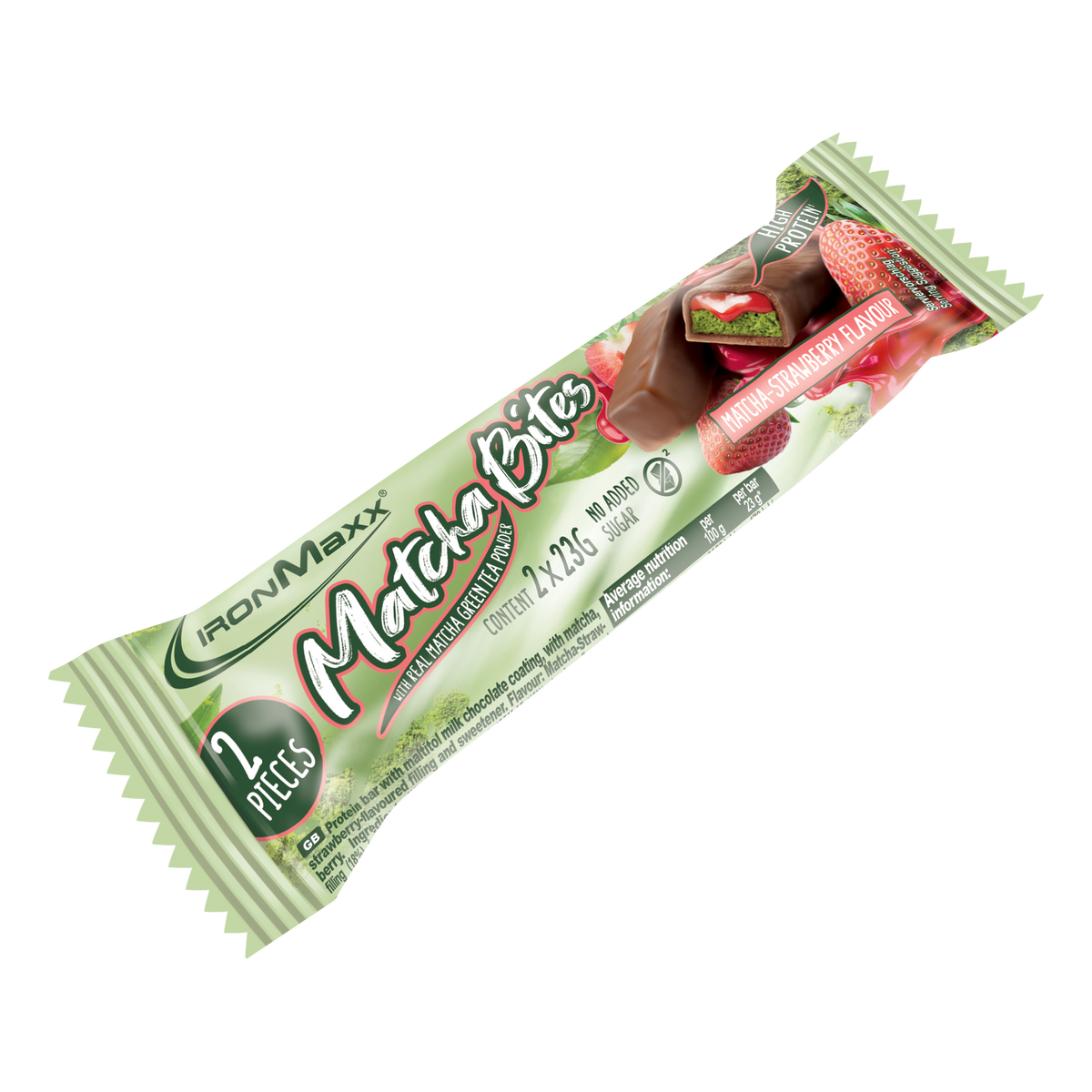 Matcha Bites (46g) - Matcha-Strawberry