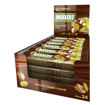 <tc>Maxxers</tc> (24x49g) - Melk Choc Pistache Karamel