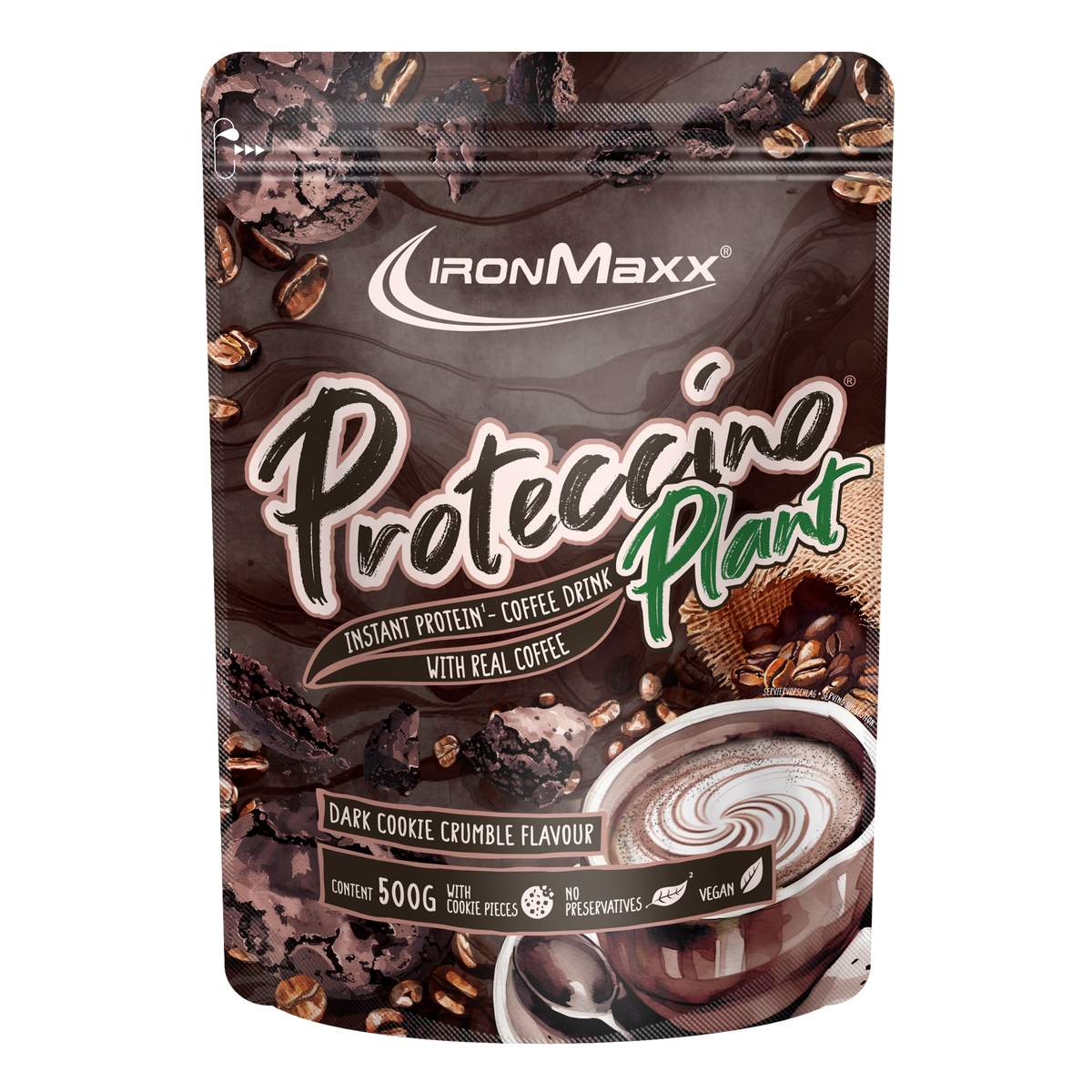 <tc>Proteccino Plant</tc> (500g) - Dark Cookie Crumble