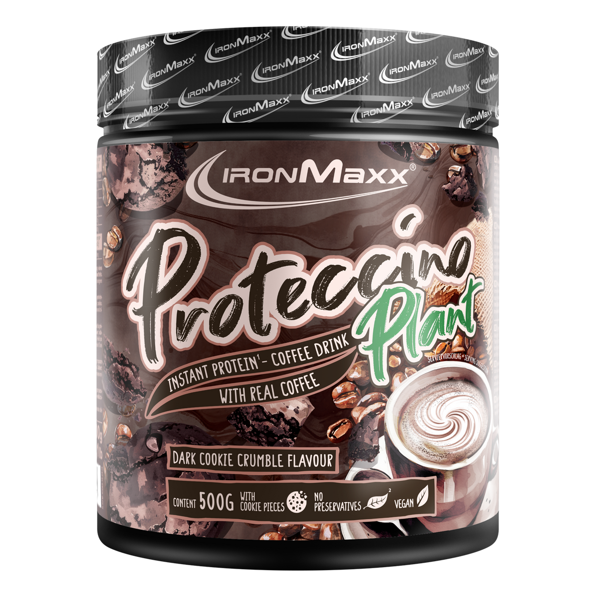 <tc>Proteccino Plant</tc> (500g) - <tc>Dark Cookie</tc> Crumble