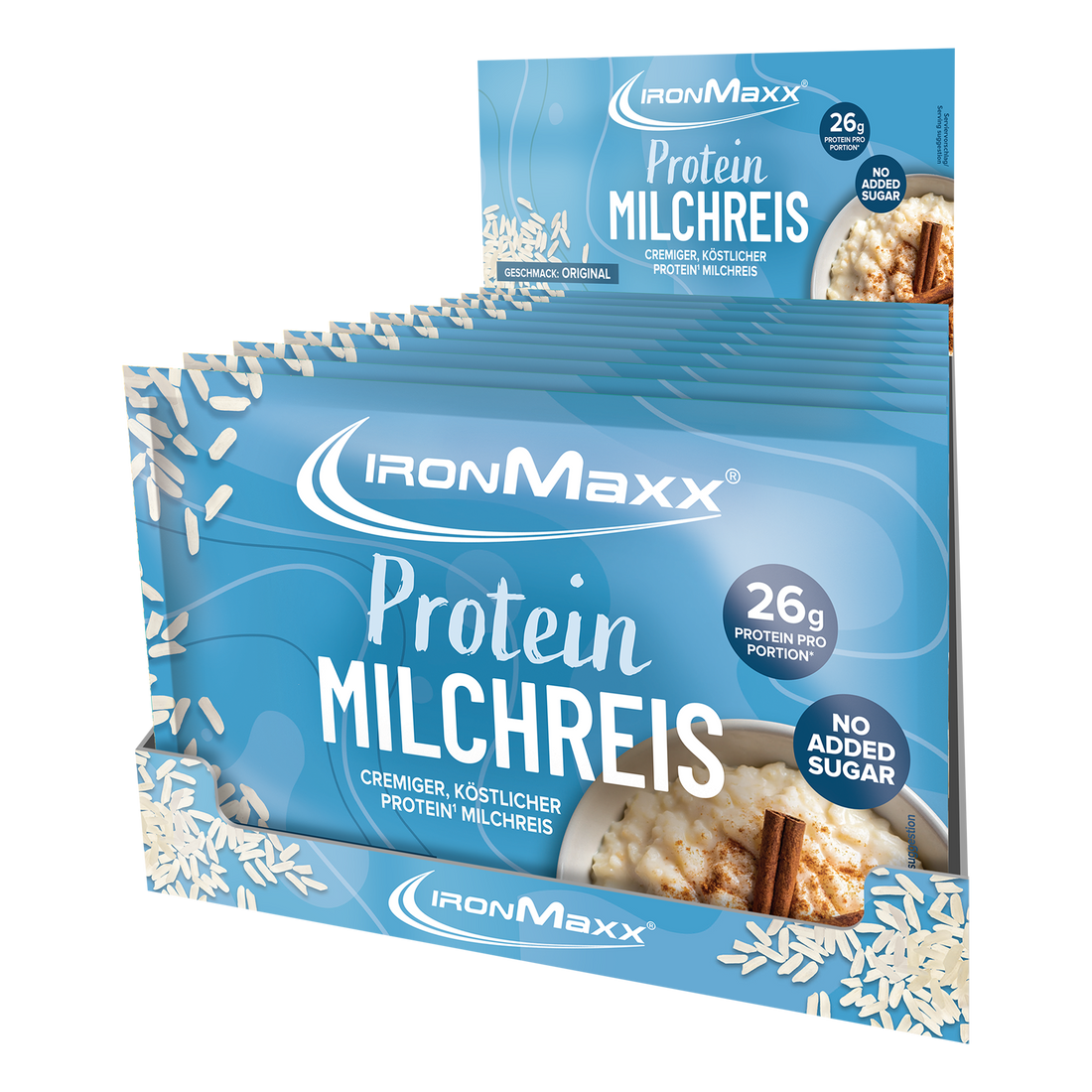 Sachet per Colazione Proteica (10x60g) - Riso al Latte