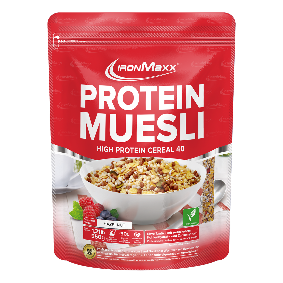 Protein Müsli (550g) - Haselnuss