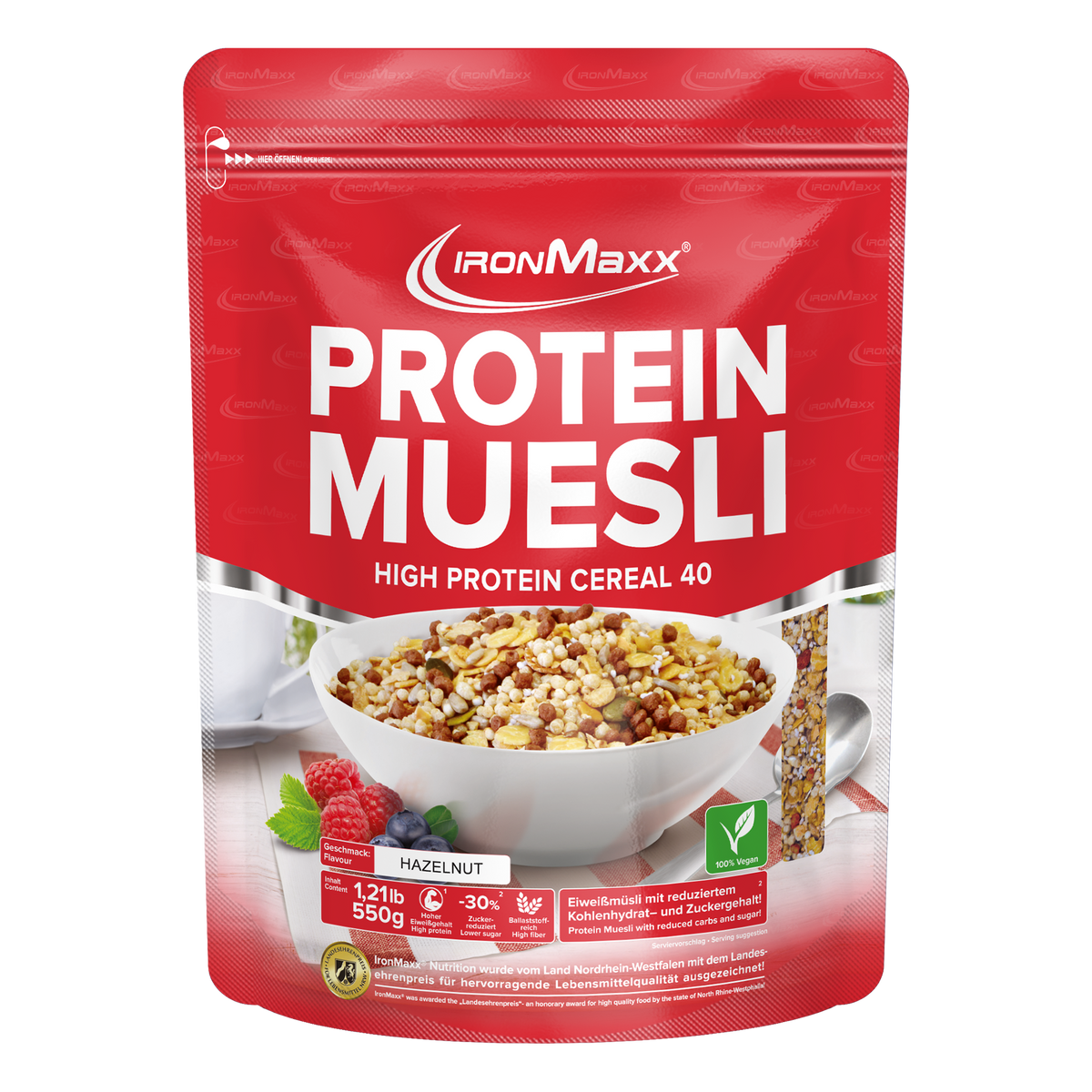 Protein Müsli (550g) - Haselnuss