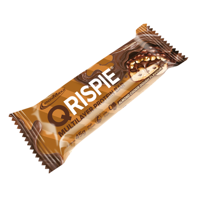 Qrispie <tc>Protein</tc> Barretta (45g) - Pasta di Mandorle e Biscotto