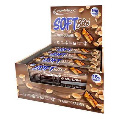 <tc>Softbite</tc> (12x50g) - Cacahuète Caramel