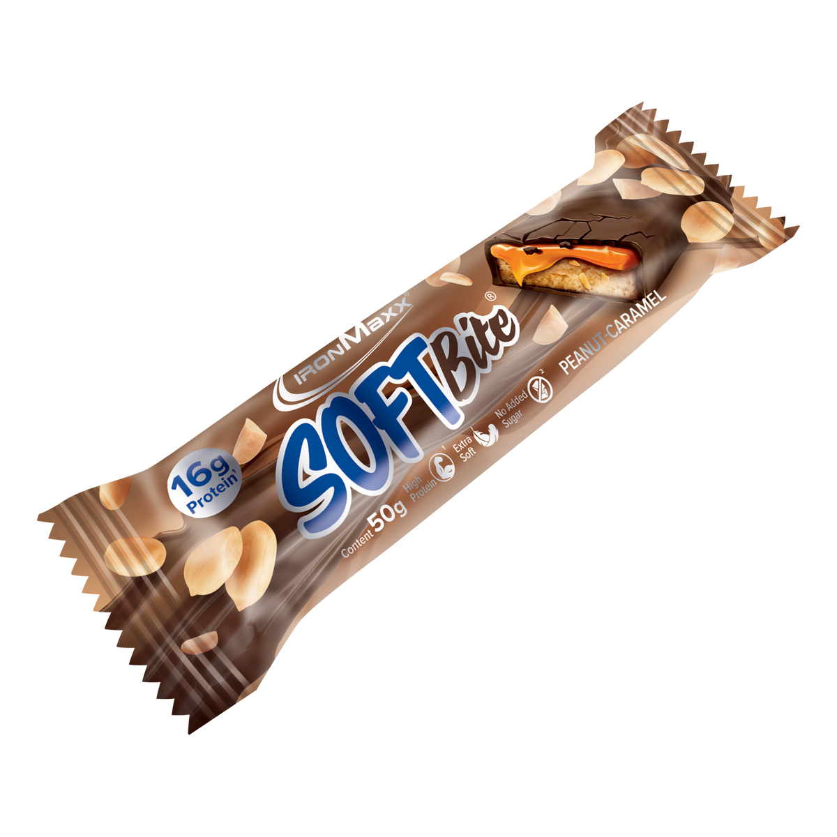 <tc>Softbite</tc> (50g) - Cacahuète Caramel