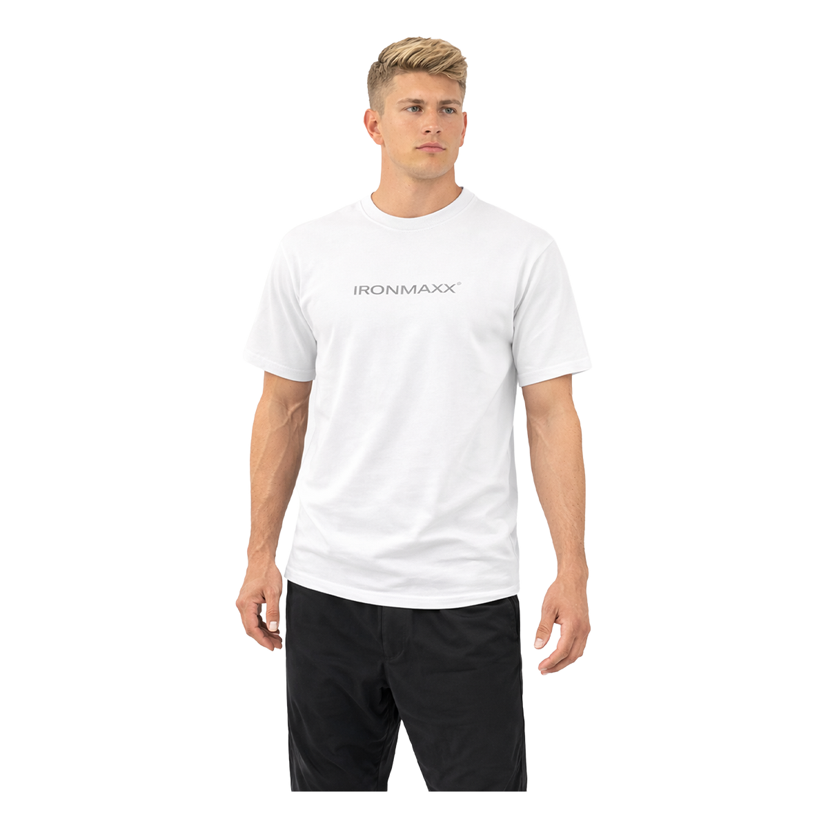 T-Shirt Herren Weiß - Herren M