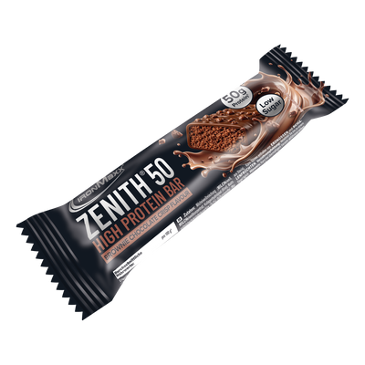 <tc>ZENITH® 50</tc> <tc>Protein</tc> Reep (100g) - <tc>Brownie Chocolate Crisp</tc>