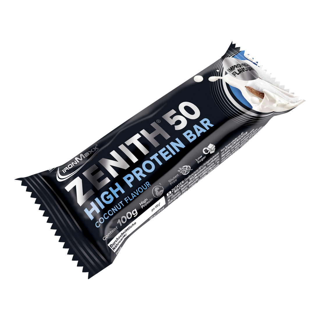 <tc>ZENITH® 50</tc> Barretta proteica (100g) - <tc>Coconut</tc>