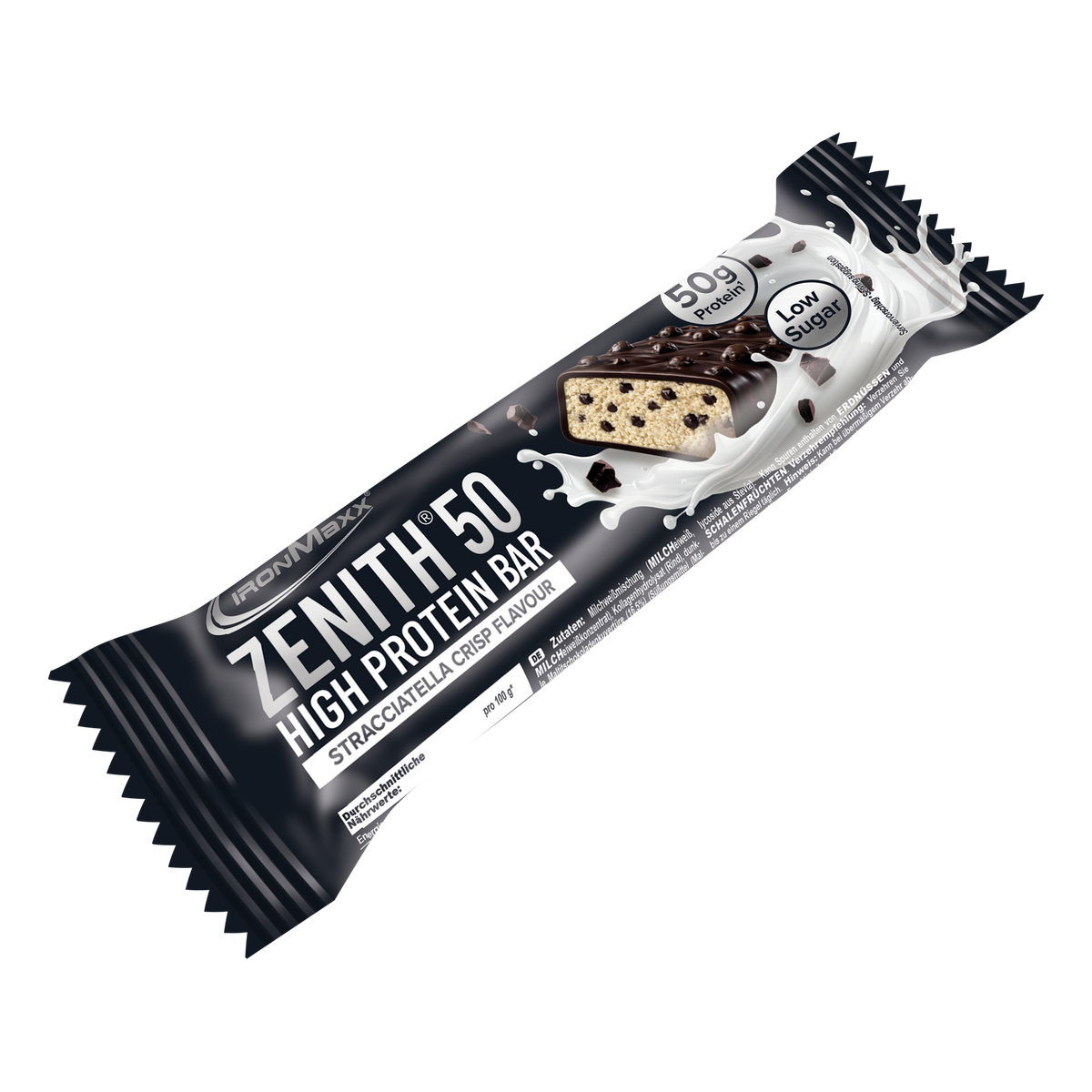 <tc>ZENITH® 50</tc> Barretta proteica (12x100g) - <tc>Stracciatella</tc> Crisp