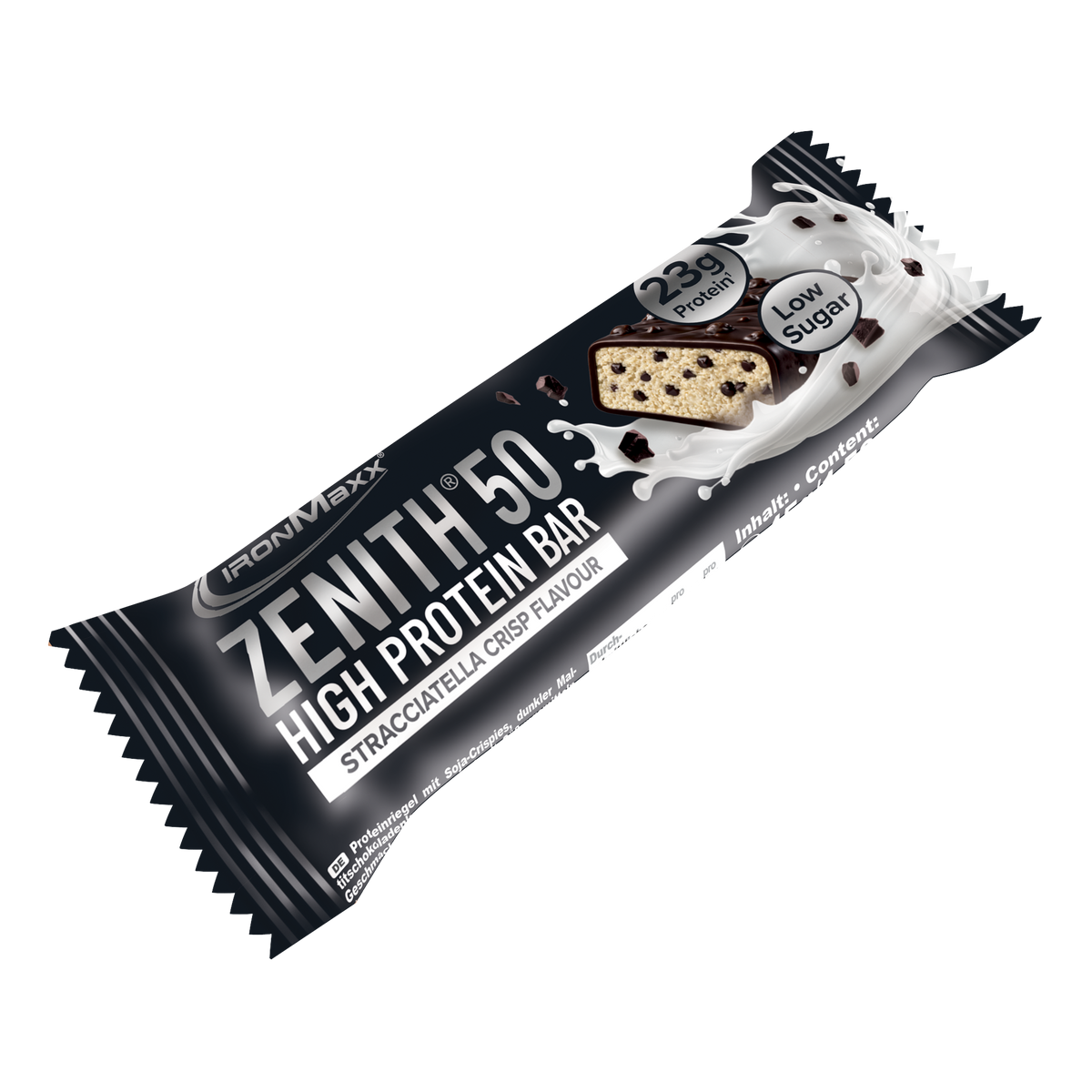 <tc>ZENITH® 50</tc> Barra de proteína (45g) - <tc>Stracciatella</tc> Crujiente