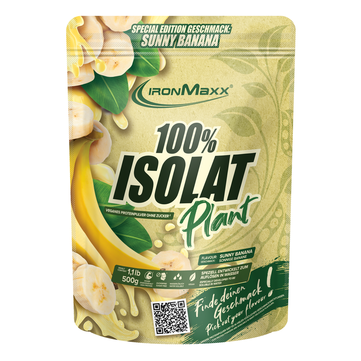 100% Isolate Plant (500g) - Sunny Banana