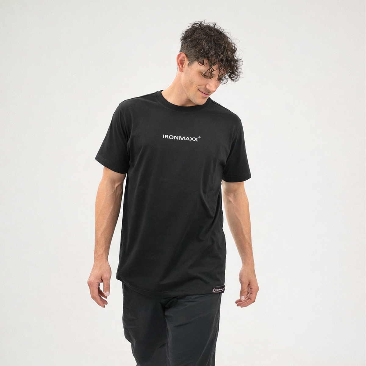 T-Shirt Herren Schwarz - Herren L