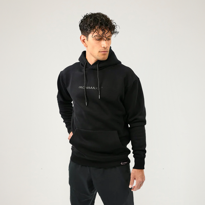 Hoodie Noir Unisexe - M
