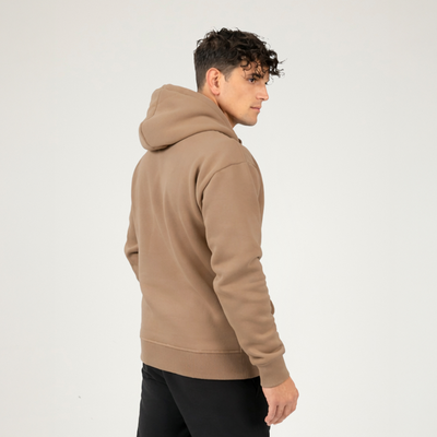 <tc>Hoodie Beige Unisex</tc> - M