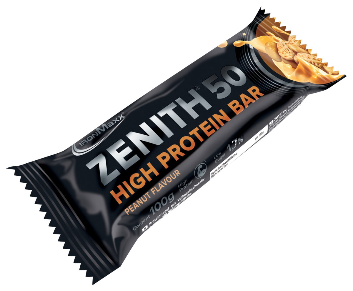 <tc>ZENITH® 50</tc> <tc>Protein</tc> Baton (12x100g) - <tc>Peanut</tc>